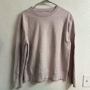 Lululemon Cotton-Cashmere Blend Sweater